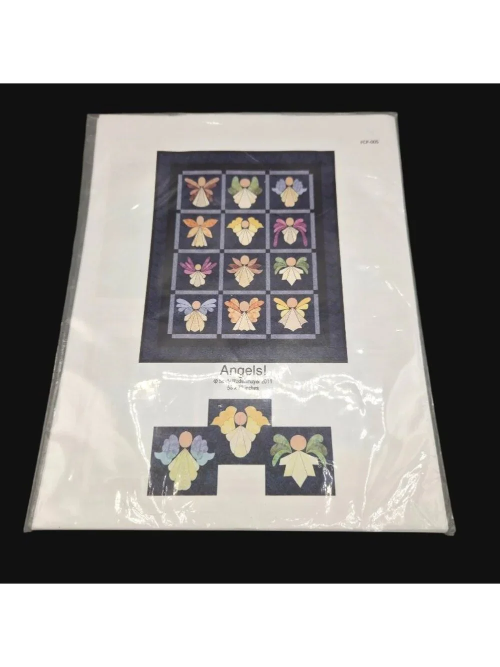 Angels Quilt Pattern By Sindy Rodenmayer 58x72 Inches Fused Applique Templates